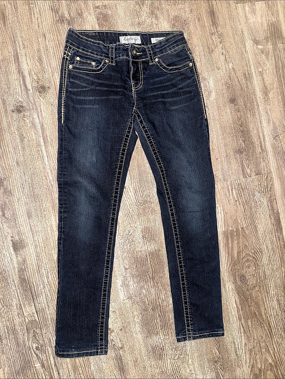 daytrip Virgo Skinny Jeans Blue Waist 26
